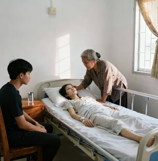 Khoảng 8 rưỡi sáng, khi tôi còn chưa kịp tỉnh thì đã nghe tiếng mẹ chồng gõ cửa, mang theo chổi và giẻ lau