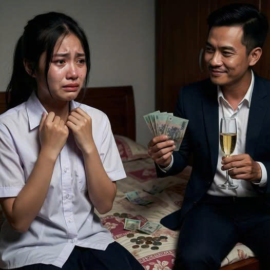 Dưới ánh đèn vàng mờ mịt của một đêm mưa, cô sinh viên nghèo run rẩy nhận từ người đàn ông xa lạ một tỷ đồng sau một đê//m m/ặn n/ồ/n/g