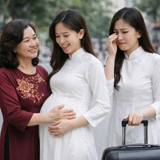 Cưới 2 năm con dâu vẫn chưa có con, mẹ chồng đón luôn ả bồ đang mang th::ai 5 tháng của con trai về bắt con dâu chăm sóc