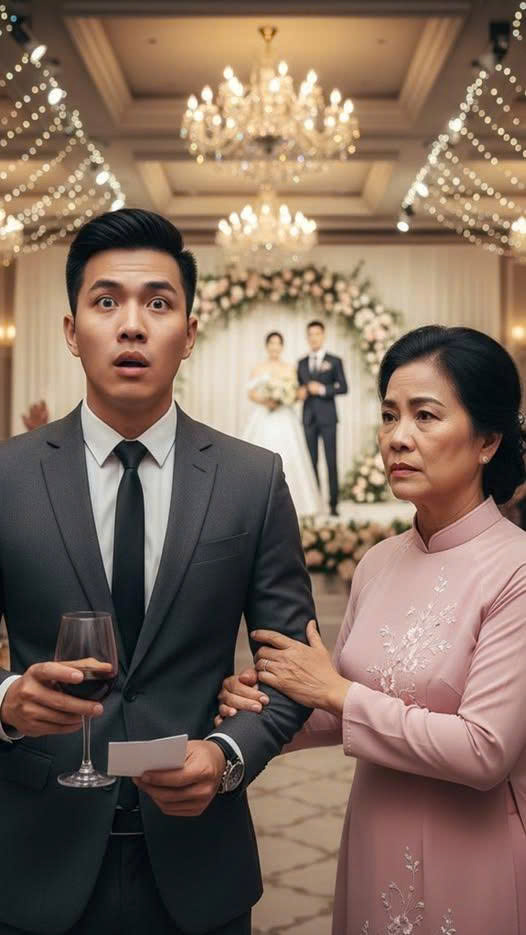 Tôi lái xe hơn 1000 km đến dự đám cưới người yêu cũ, ai ngờ mẹ cô ấy nhét vào tay tôi một mảnh giấy khiến tôi suýt đánh rơi ly rượu