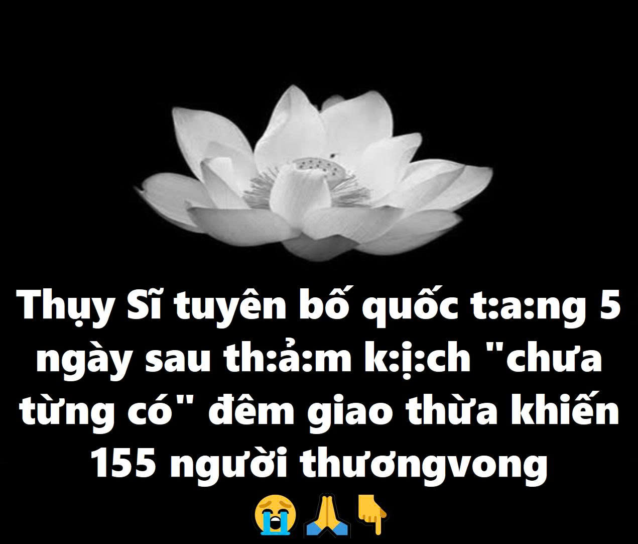 Thụy Sĩ tuyên bố quốc tang 5 ngày sau thảm kịch “chưa từng có” đêm giao thừa khiến 155 người thương vong