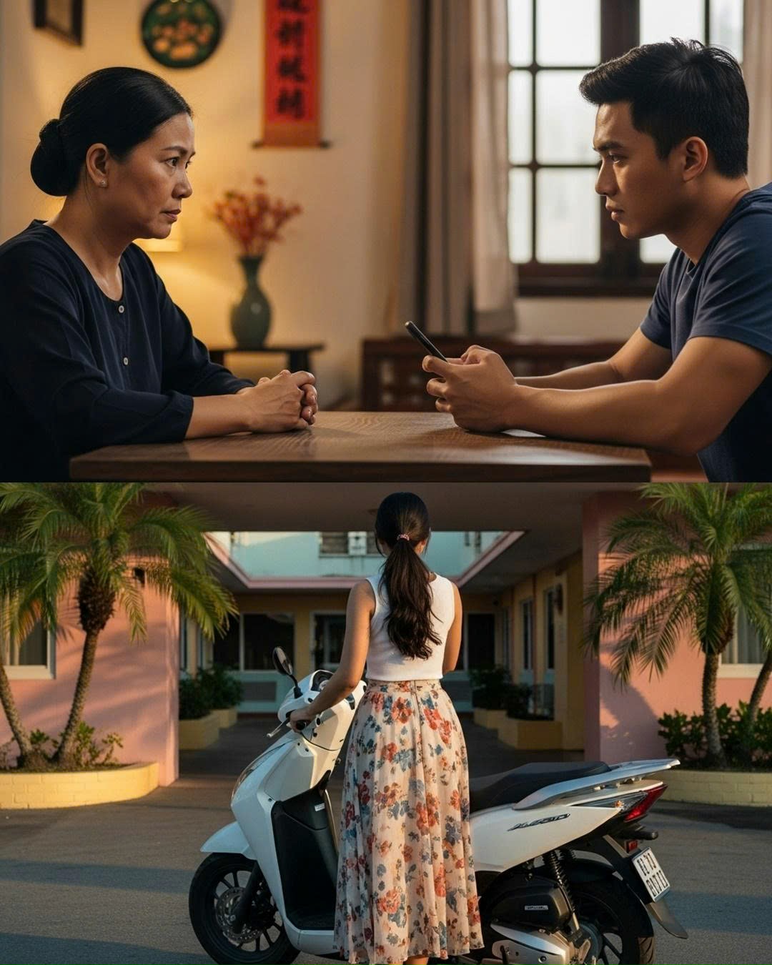 ai trong bụng nó chưa chắc đã là của mày đâu!”.