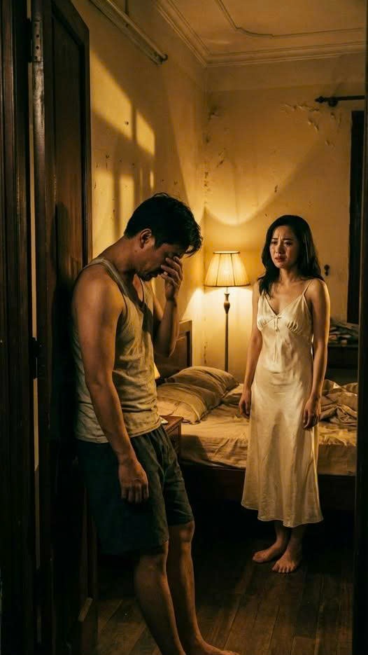 Đêm khuya khi chồng đi công tác, anh trai của chồng bỗng tìm đến phòng tôi rồi đưa ra một đề nghị khiến tôi đỏ mặt